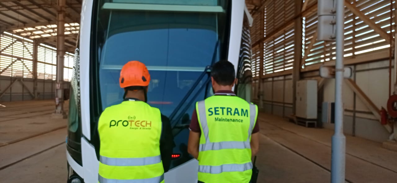 Service de maintenance du tramway